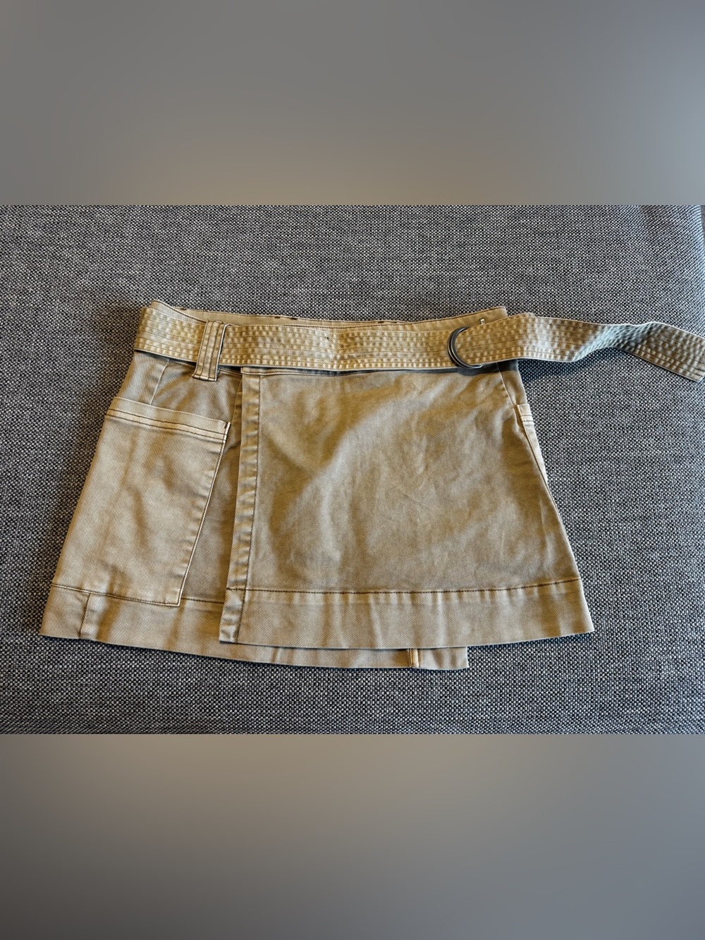Rails Khaki Utility Mini Skirt Size Medium